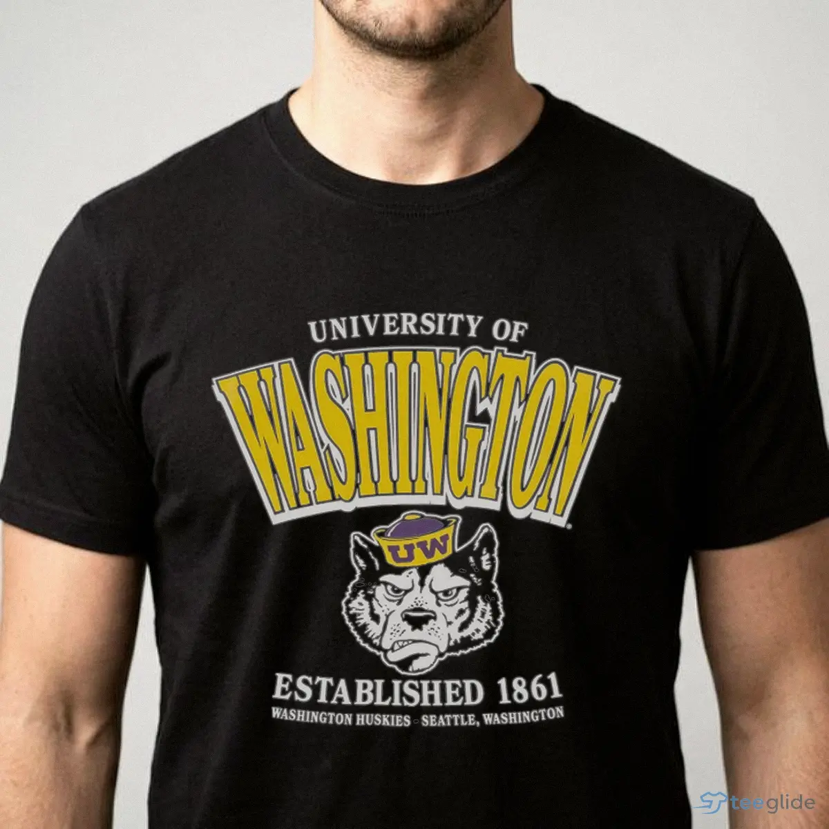 washington huskies black checkdown franklin t shirt 1 washington huskies black checkdown franklin t shirt 1