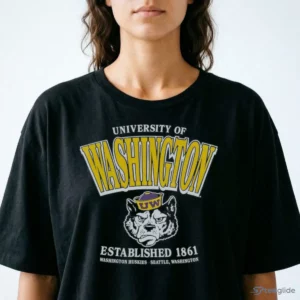 washington huskies black checkdown franklin t shirt 2