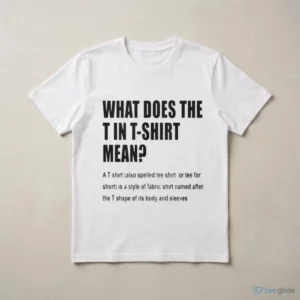 what does the t stand for in t shirt 3