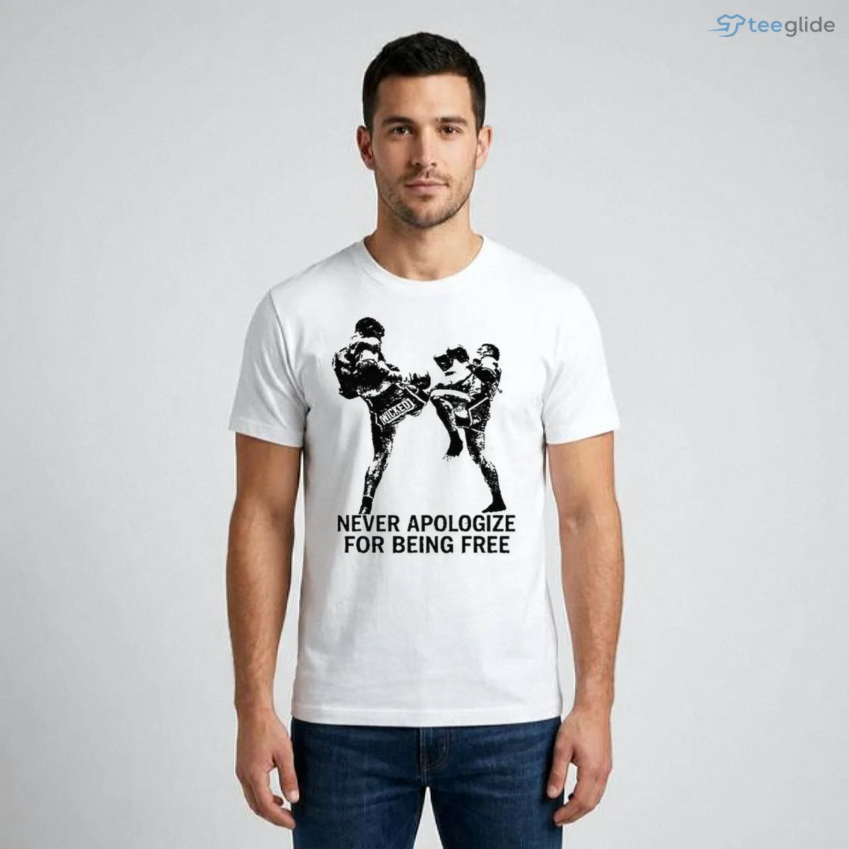 wicked1 never apologize for being free muay thai kickboxing shirt 1 wicked1 never apologize for being free muay thai kickboxing shirt 1