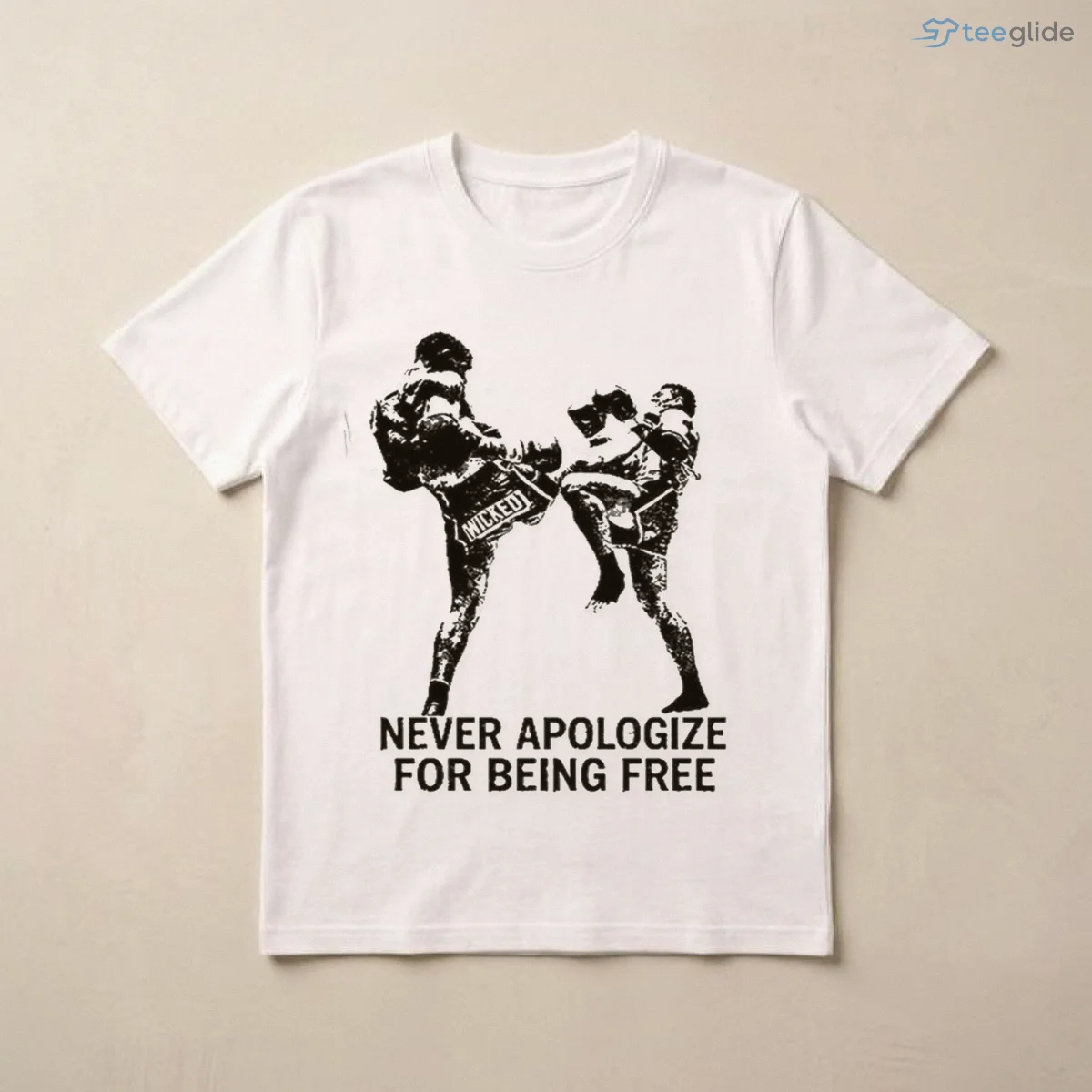 wicked1 never apologize for being free muay thai kickboxing shirt 3 wicked1 never apologize for being free muay thai kickboxing shirt 3