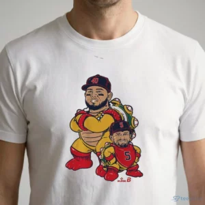 willson contreras and caleb durbin bowser mini bowser shirt 1
