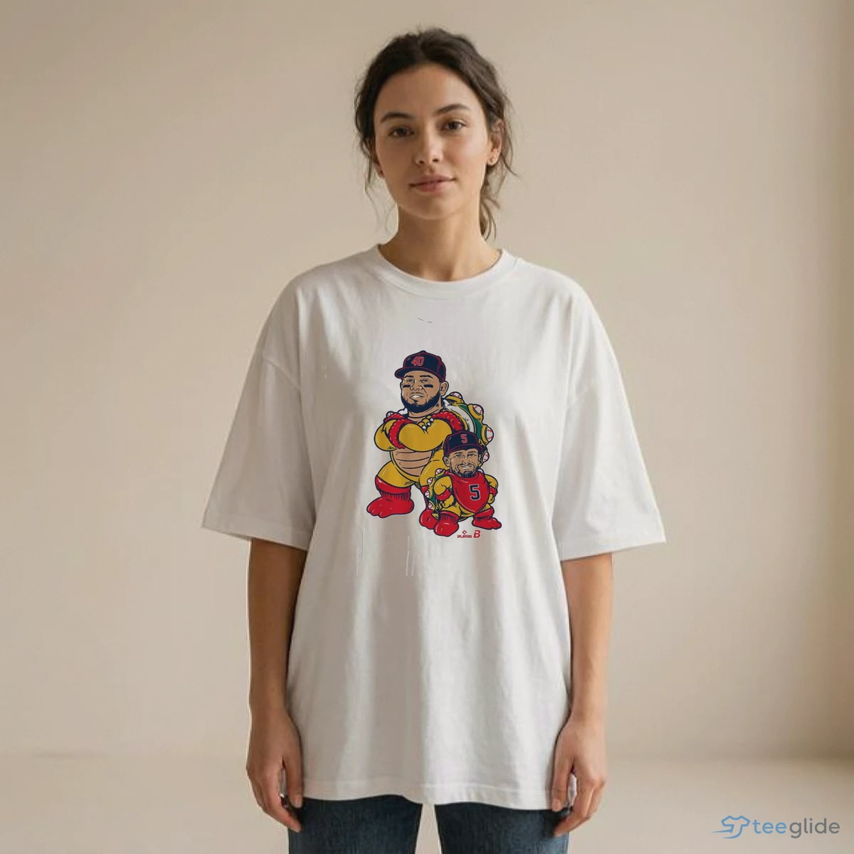 Willson Contreras And Caleb Durbin Bowser & Mini Bowser Shirt 8 Willson Contreras And Caleb Durbin Bowser & Mini Bowser Shirt
