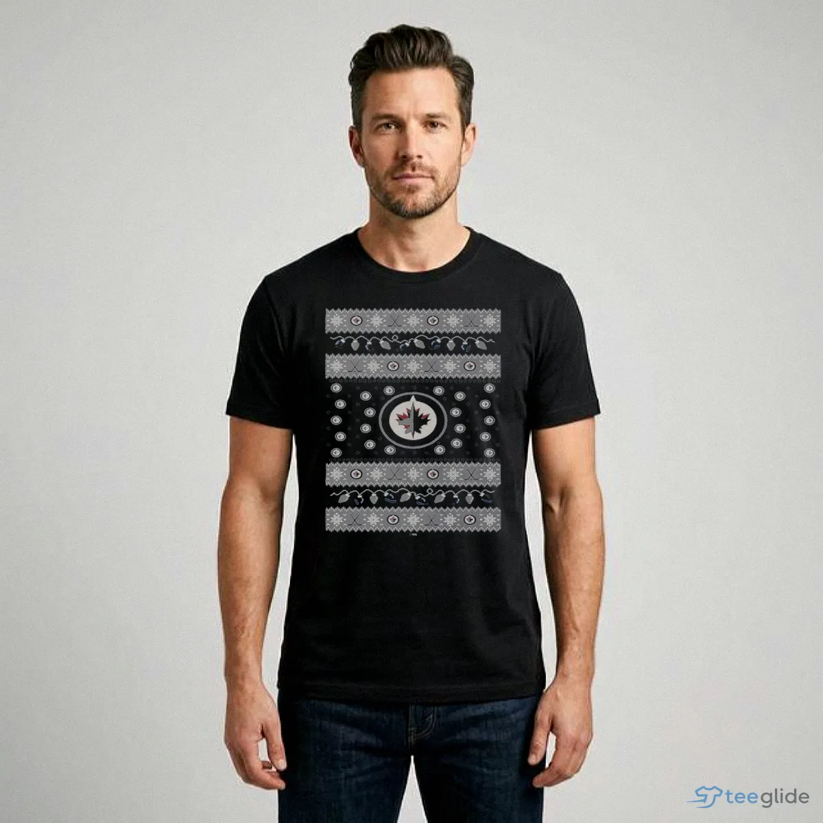 winnipeg jets holiday lights sweater t shirt 1 winnipeg jets holiday lights sweater t shirt 1