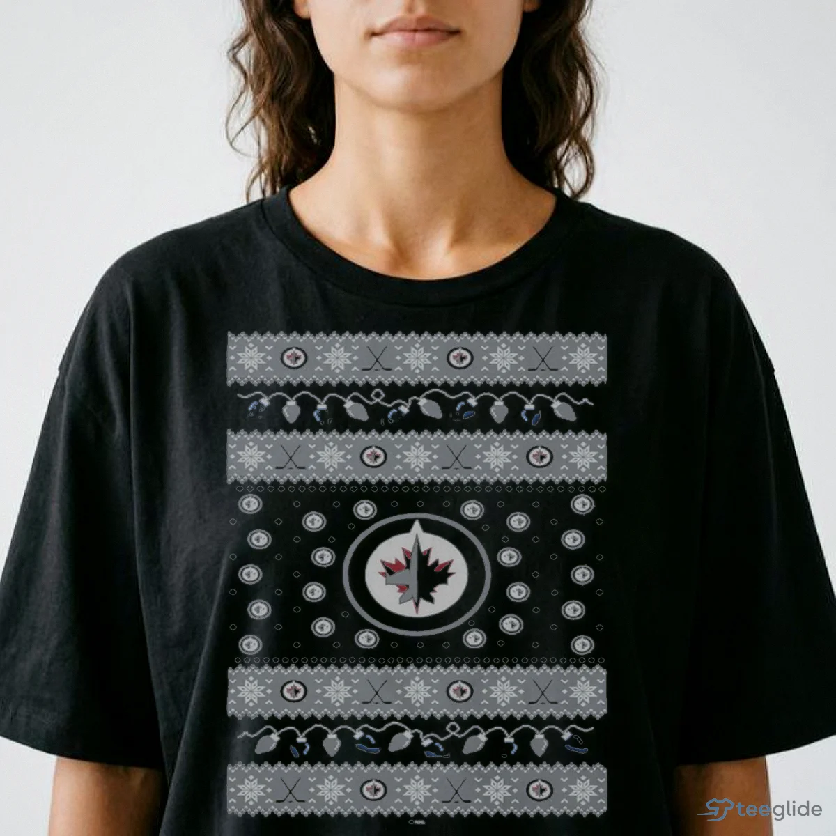 winnipeg jets holiday lights sweater t shirt 2 winnipeg jets holiday lights sweater t shirt 2