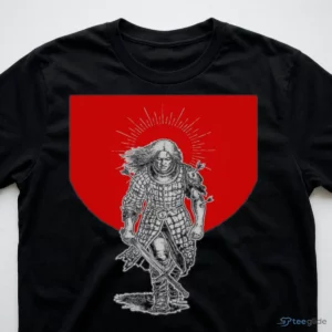 Wounded Medieval Knight Warrior Sun Arrows Dark Fantasy Shirt 2 wounded medieval knight warrior sun arrows dark fantasy shirt 3