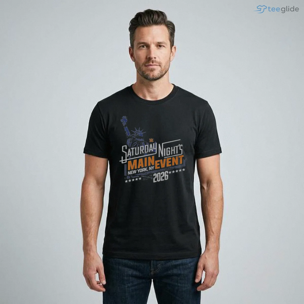 wwe saturday night s main event 2026 wht shirt 1 wwe saturday night s main event 2026 wht shirt 1