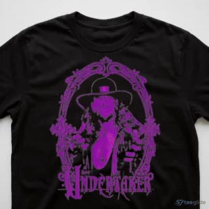 wwe vintage purple undertaker wrestling t shirt 3