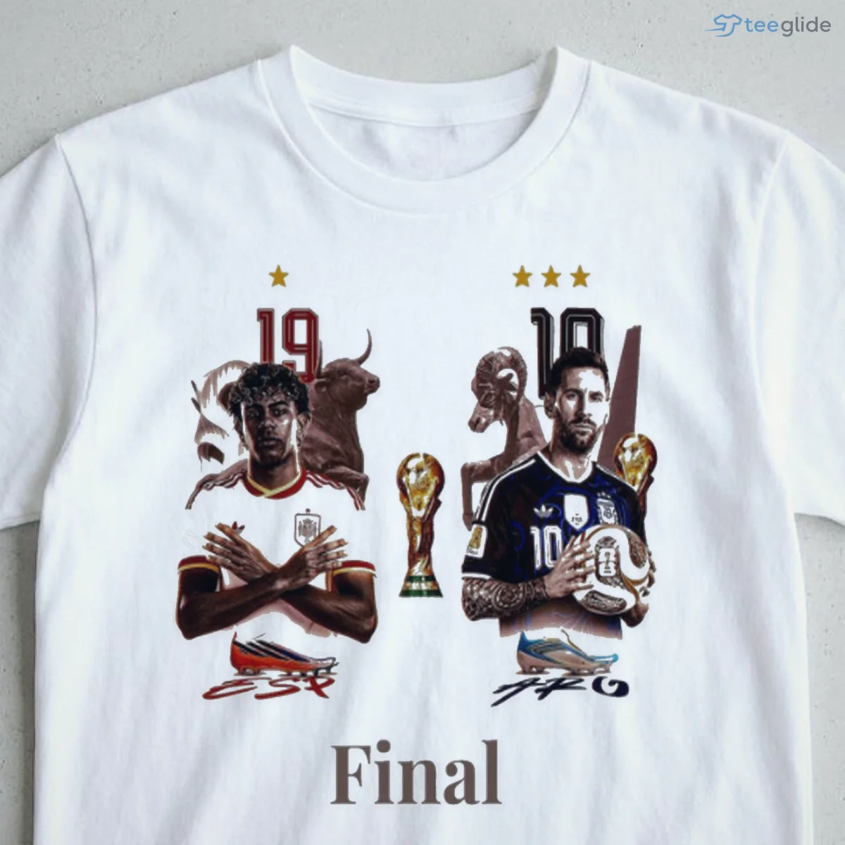 yamal spain vs messi argentina final world cup football stars match day shirt 3 yamal spain vs messi argentina final world cup football stars match day shirt 3