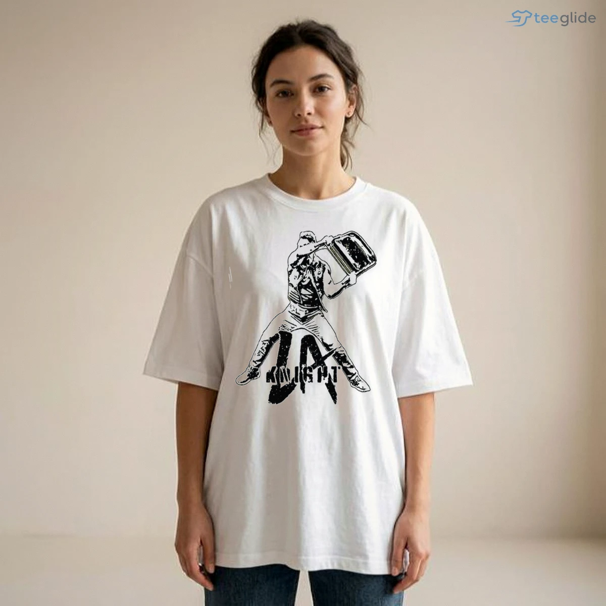yeah la knight chair shot wrestling shirt 2 yeah la knight chair shot wrestling shirt 2