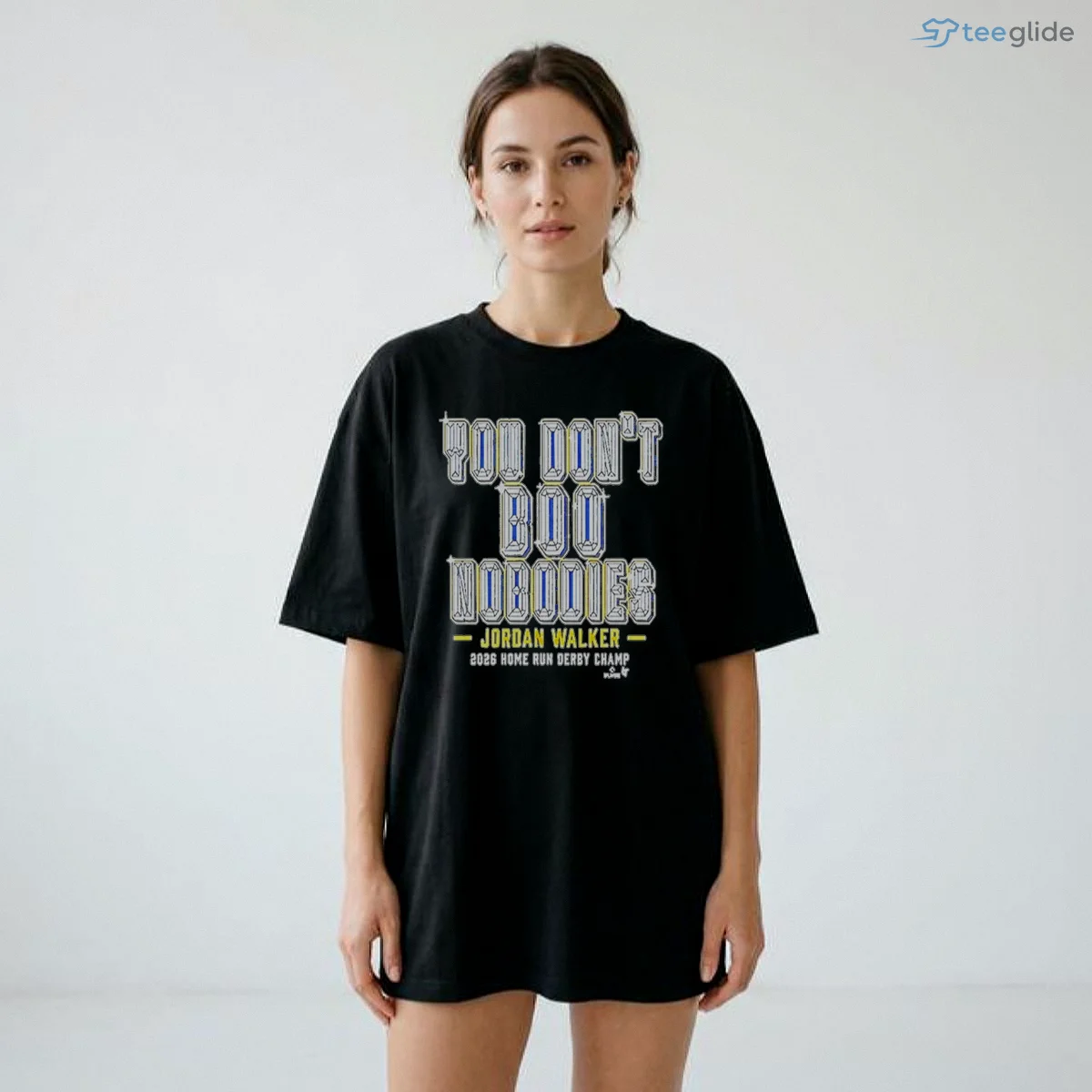 You Dont Boo Nobodies Jordan Walker Hr Derby Champion Shirt 8 You Dont Boo Nobodies Jordan Walker Hr Derby Champion Shirt - Product Image