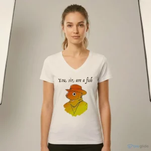you sir are a fish cowboy western graphic white shirt 2