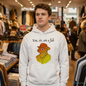 you sir are a fish cowboy western graphic white shirt 3