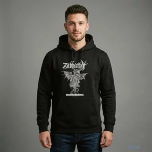 zabbath underground metal festival 2026 gargoyle inverted cross shirt 4