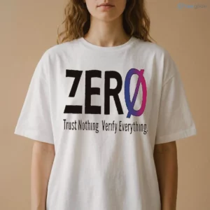 zero trust nothing verify everything shirt 2
