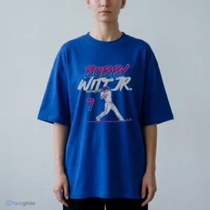 bobby witt jr slugger swing number shirt 2