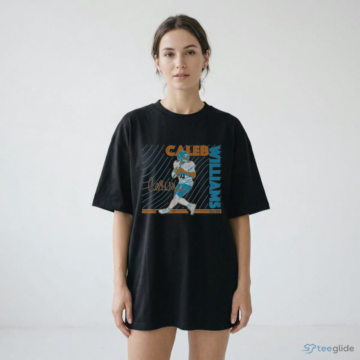 caleb williams neon nights t shirt 2 caleb williams neon nights t shirt 2