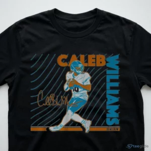 Caleb Williams Neon Nights T-Shirt 2 caleb williams neon nights t shirt 3