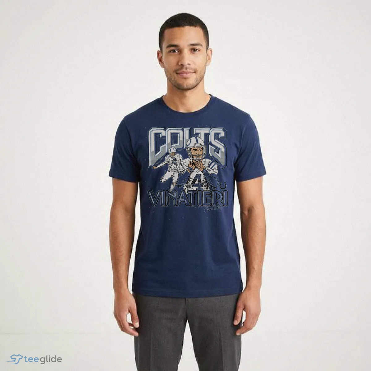 colts adam vinatieri signature t shirt 1 colts adam vinatieri signature t shirt 1