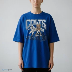 colts adam vinatieri signature t shirt 2