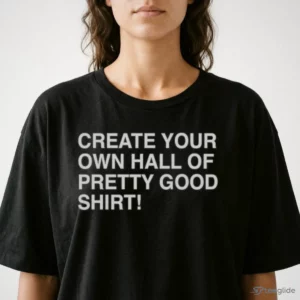 create your own hall of pretty good shirt 2