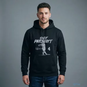 dak prescott name number pose shirt 4