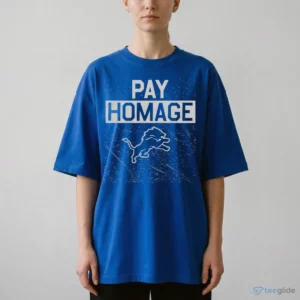 Detroit Lions Pay Homage Shirt 1 detroit lions pay homage shirt 2