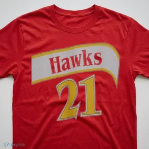 Dominique Wilkins Atlanta Hawks Mitchell & Ness Hardwood Classics Team Name & Number T-Shirt 2 dominique wilkins atlanta hawks mitchell ness hardwood t shirt 3