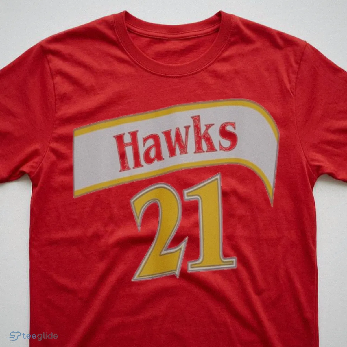 dominique wilkins atlanta hawks mitchell ness hardwood t shirt 3 dominique wilkins atlanta hawks mitchell ness hardwood t shirt 3