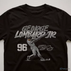 george lombard jr slugger swing number shirt 3