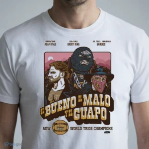hangman adam page brodido el bueno el malo y el guapo t shirt 1