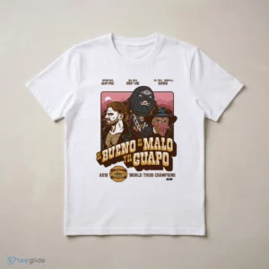 hangman adam page brodido el bueno el malo y el guapo t shirt 3