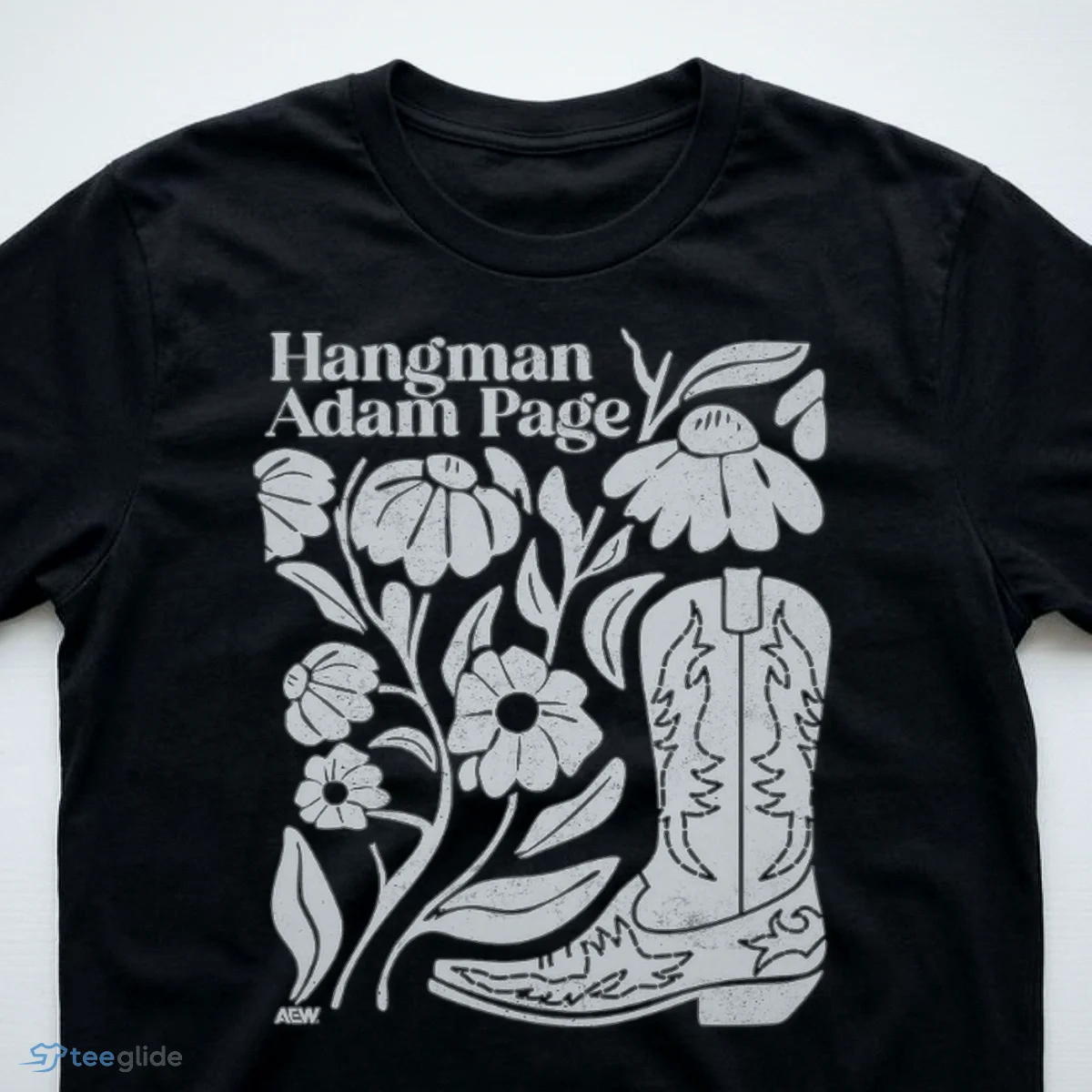 hangman adam page flowers is plants t shirt black 3 hangman adam page flowers is plants t shirt black 3