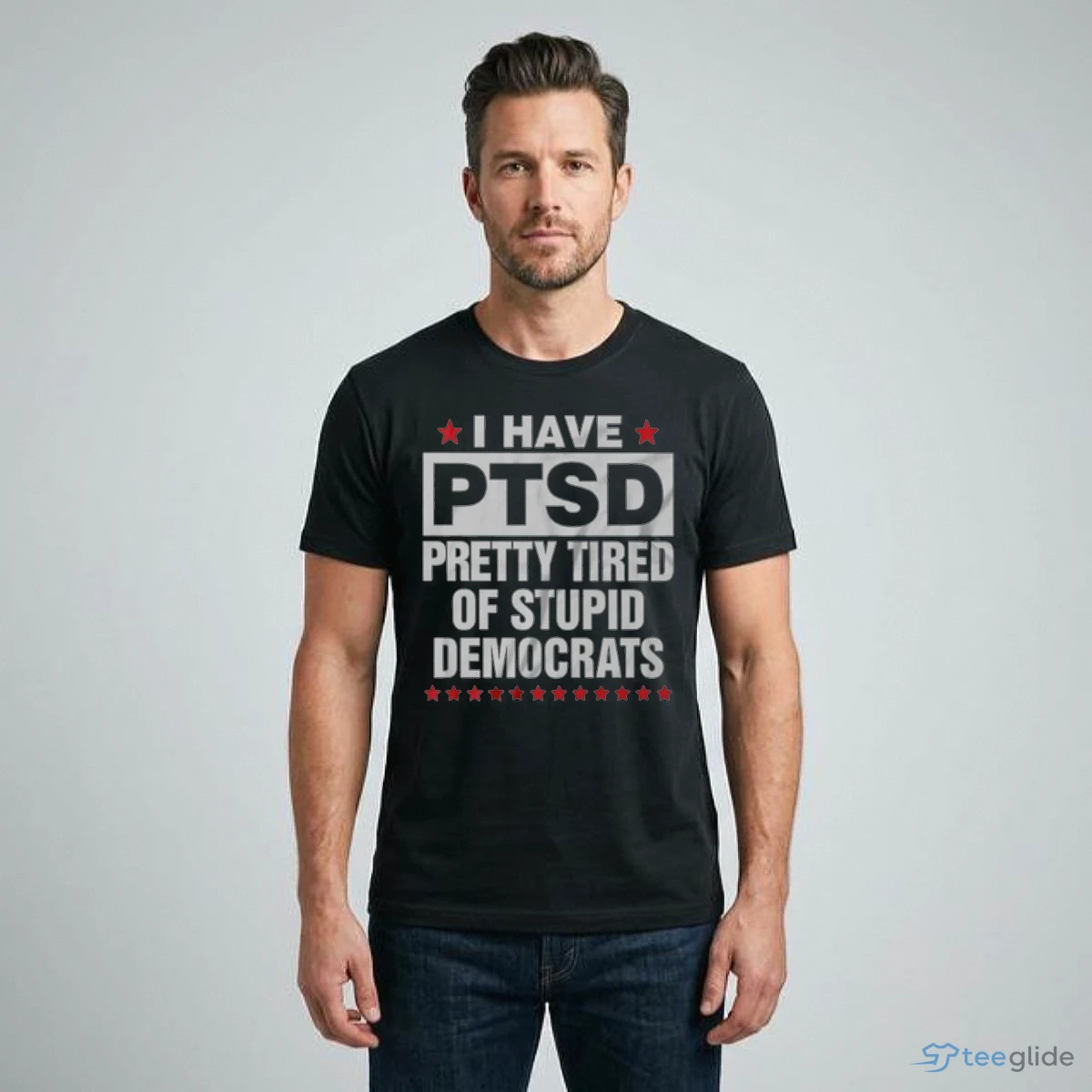 i have ptsd pretty tired of stupid democrats shirt 1 i have ptsd pretty tired of stupid democrats shirt 1