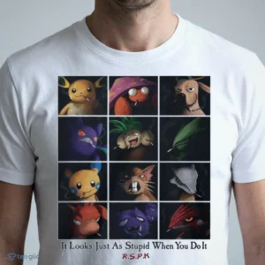 it looks just as stupid when you do it. r.s.p.k shirt 1