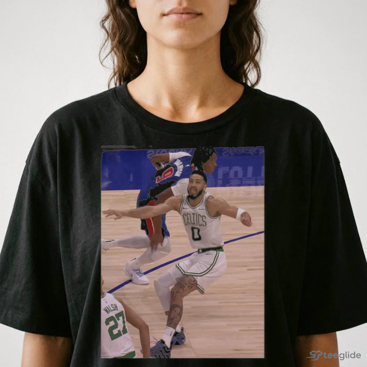 jayson tatum boston celtics funny basketball defense silhouette graphic shirt 2 jayson tatum boston celtics funny basketball defense silhouette graphic shirt 2