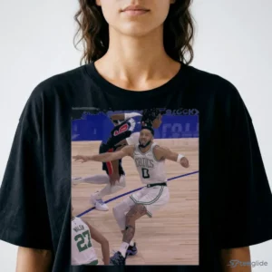 jayson tatum boston celtics funny basketball glitch meme t shirt 2