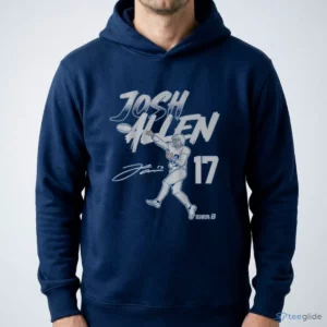 Josh Allen Name & Number Pose Shirt 3 josh allen name number pose shirt 4