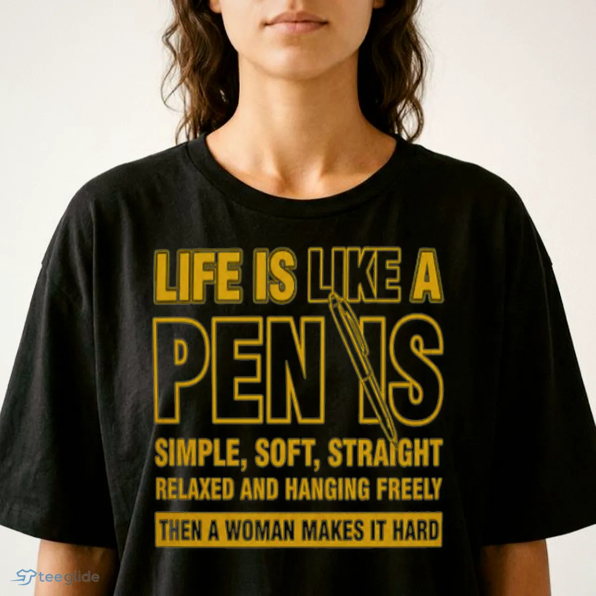 life is like a penis simple soft straight shirt 2 life is like a penis simple soft straight shirt 2