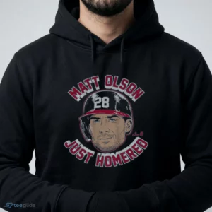 matt olson home run face t shirt 4