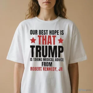 our best hope is that trump is taking medical advice from robert kennedy jr shirt 2