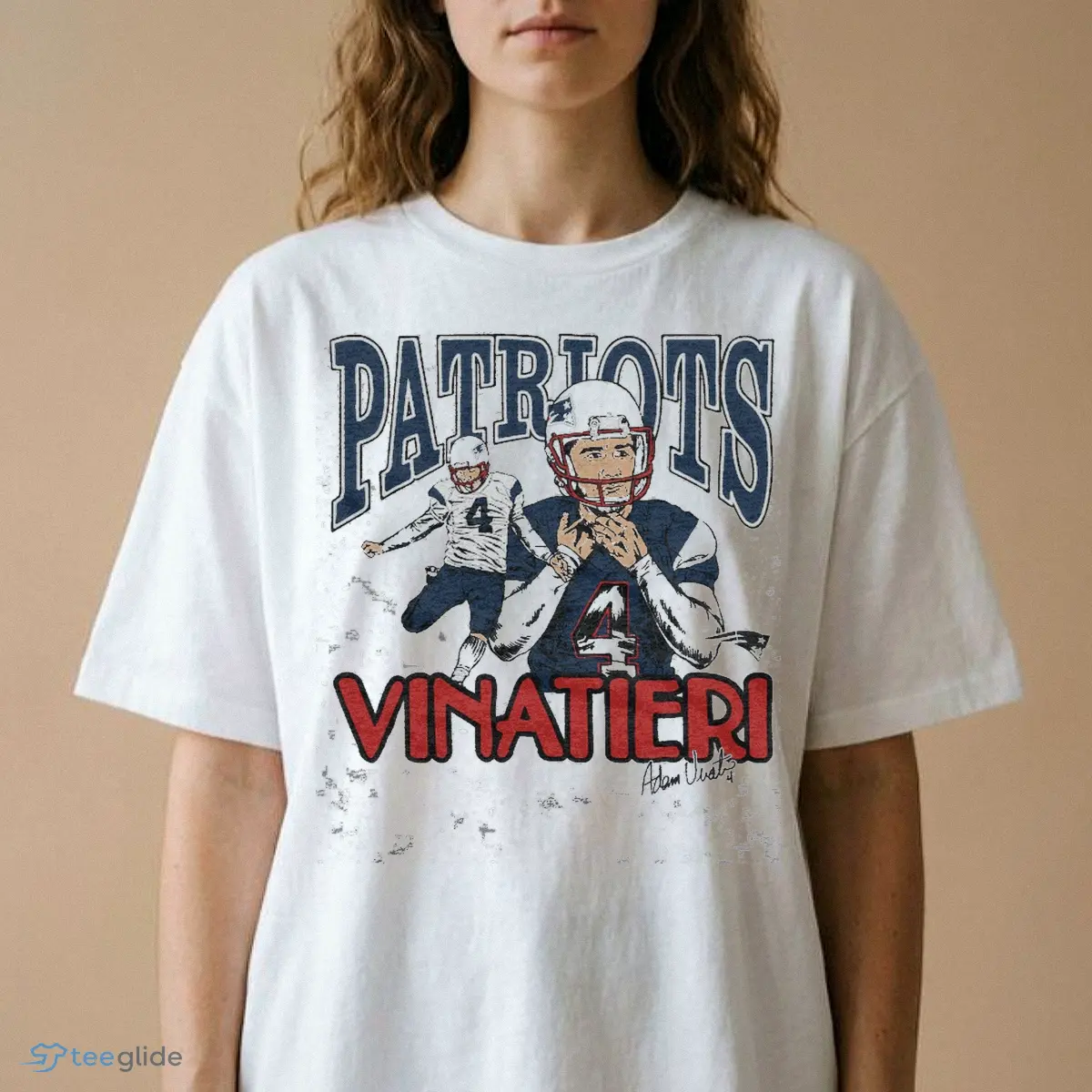 patriots adam vinatieri signature t shirt 2 patriots adam vinatieri signature t shirt 2