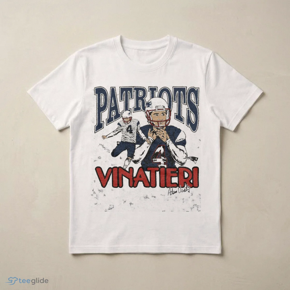 patriots adam vinatieri signature t shirt 3 patriots adam vinatieri signature t shirt 3