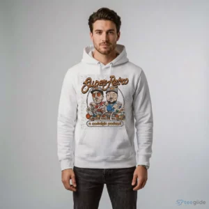super retro podcast a nostalgic podcast shirt 4