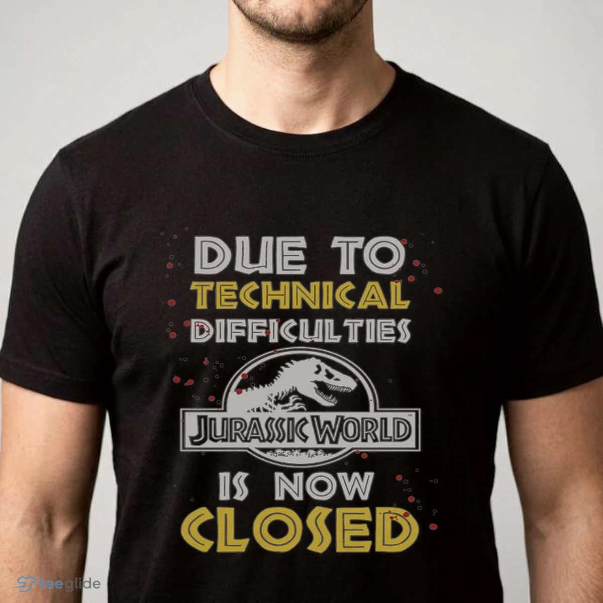 technical difficulties jurassic park t shirt 1 technical difficulties jurassic park t shirt 1