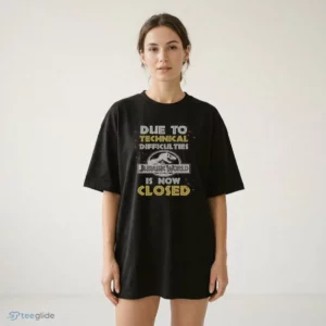Technical Difficulties Jurassic Park T-Shirt 1 technical difficulties jurassic park t shirt 2