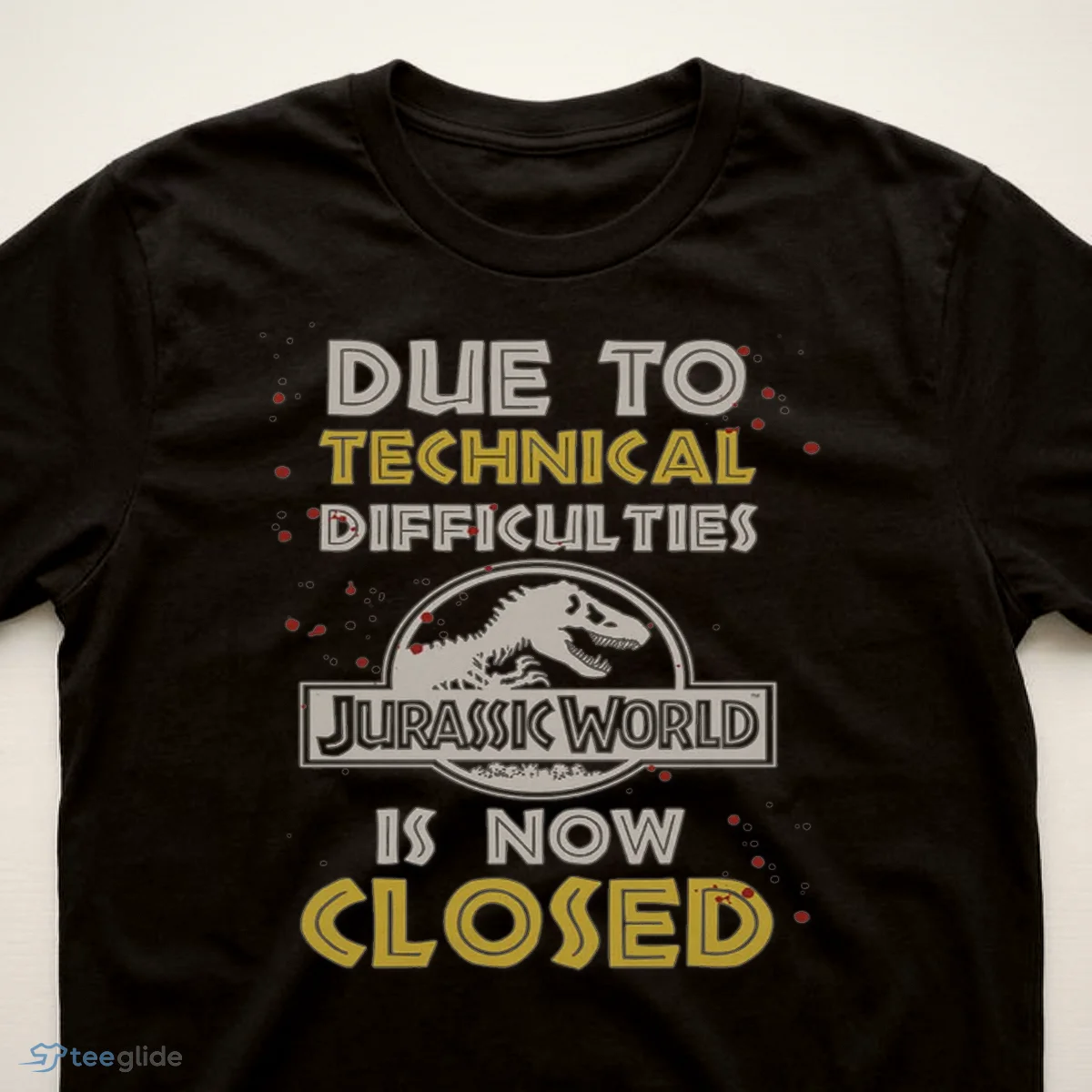 technical difficulties jurassic park t shirt 3 technical difficulties jurassic park t shirt 3