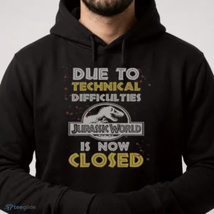 Technical Difficulties Jurassic Park T-Shirt 3 technical difficulties jurassic park t shirt 4