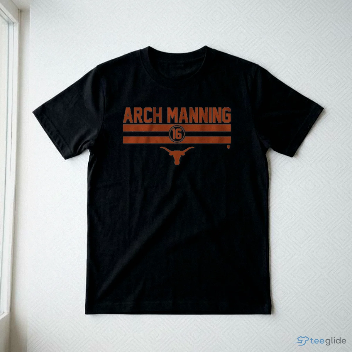 texas football arch manning 16 stripe shirt 3 texas football arch manning 16 stripe shirt 3