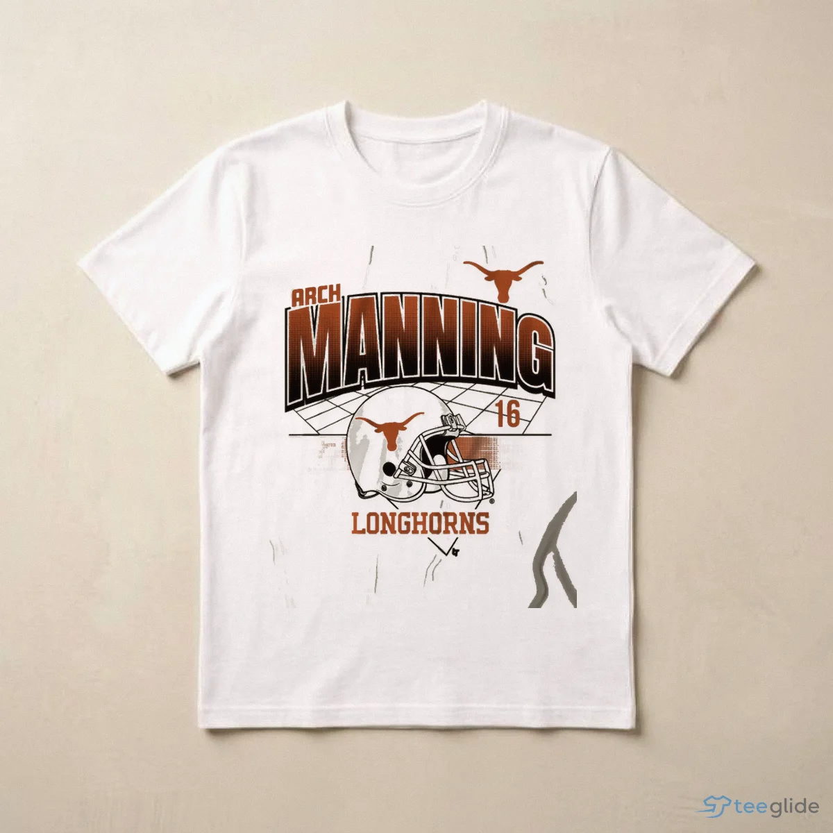 texas football arch manning helmet grid shirt 3 texas football arch manning helmet grid shirt 3